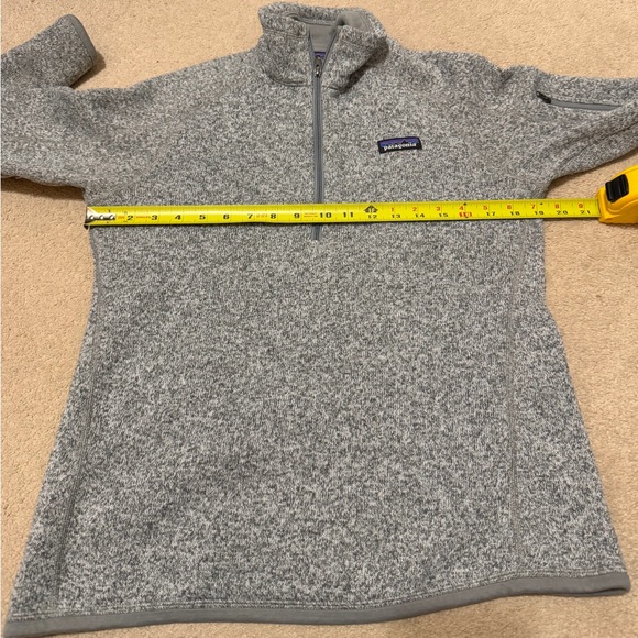 Patagonia better sweater 1/4 zip fleece size med vvvguc - Picture 5 of 6